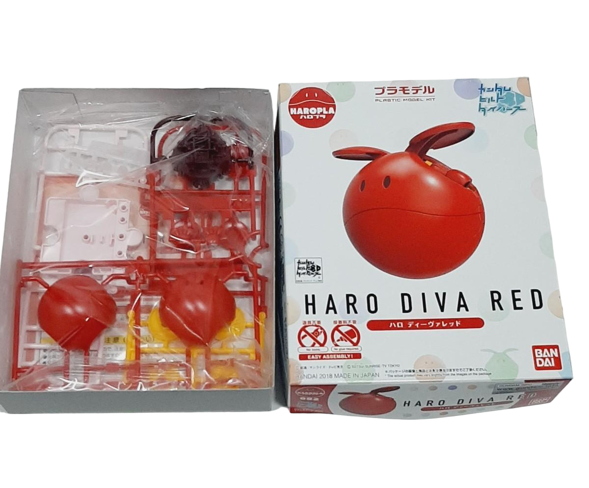 BANDAI Haro Pla 02 Haro Diva Red Gundam Build Divers