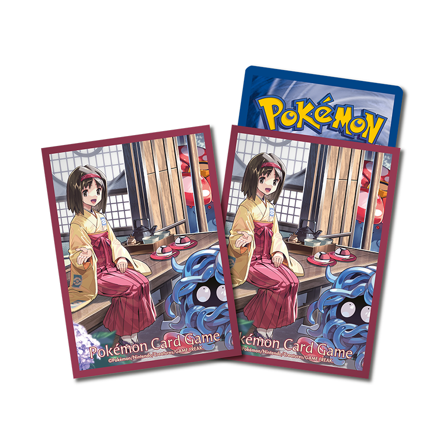 Erika's Holiday Pokemon Card game Sleeves Pokemon Korea Exclusive 64 sleeves