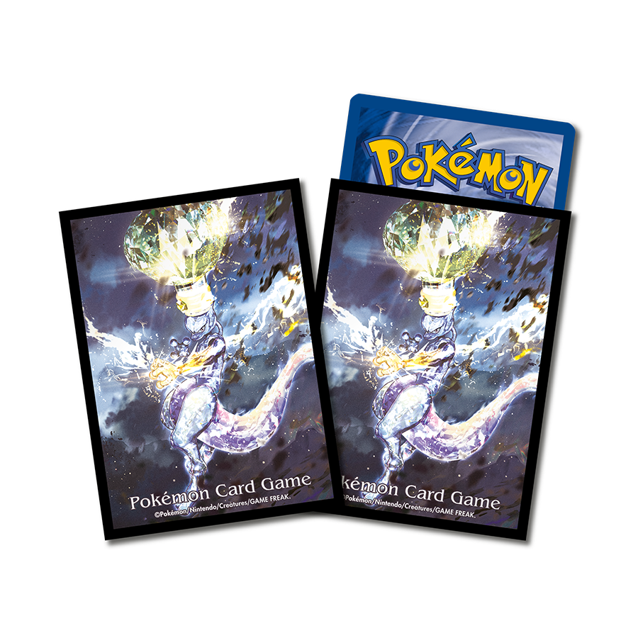 Mewtwo Electronic Terastal Card game Sleeves Pokemon Korea Exclusive 64 sleeves