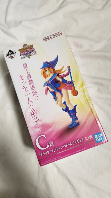 RARE Yu-Gi-Oh Ichiban Kuji Vol.2 Dark Magician Girl Figure EX Authentic