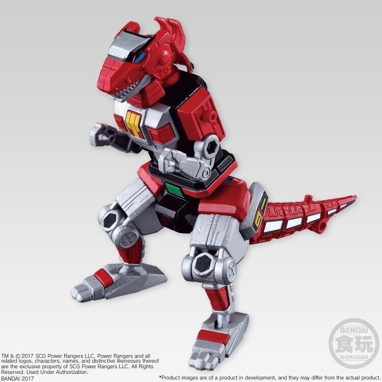 Megazord scale model kit Bandai Super Mini PLA Mighty Morphin Power Rangers