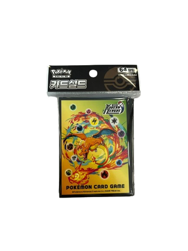Charizard Pokemon Card sleeve card protector 2024 Korean League Exclusive 64ea