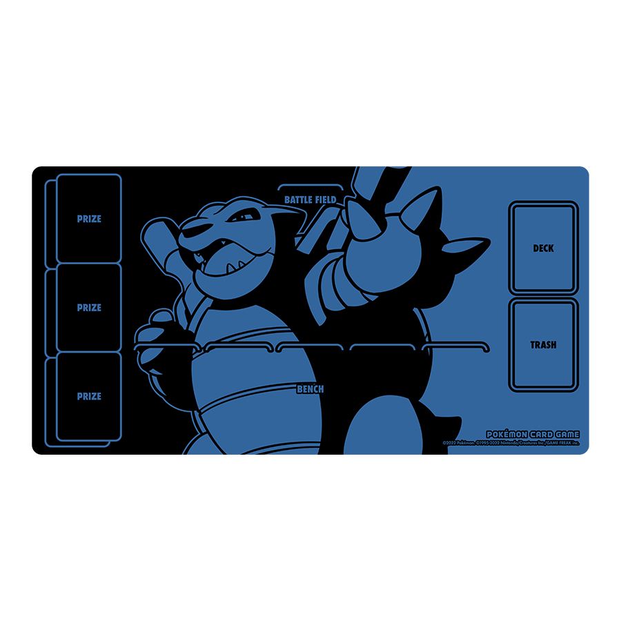 Pokemon TCG Rubber Playmat Blastoise Charizard Venusaur 8*30 cm fast ship