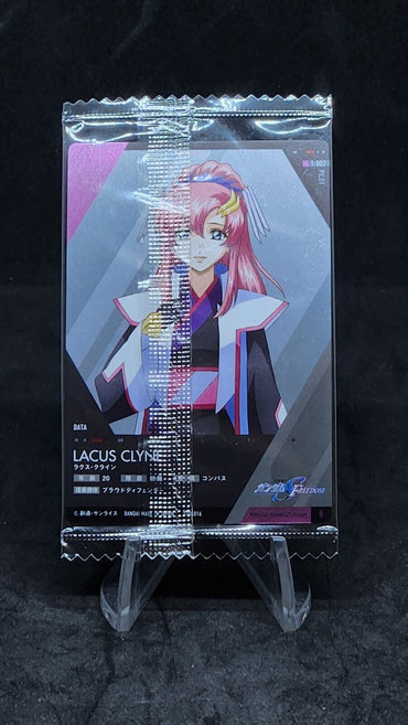 BANDAI Gundam SEED FREEDOM Wafers Card No.1-007 Lacus Clyne Sealed
