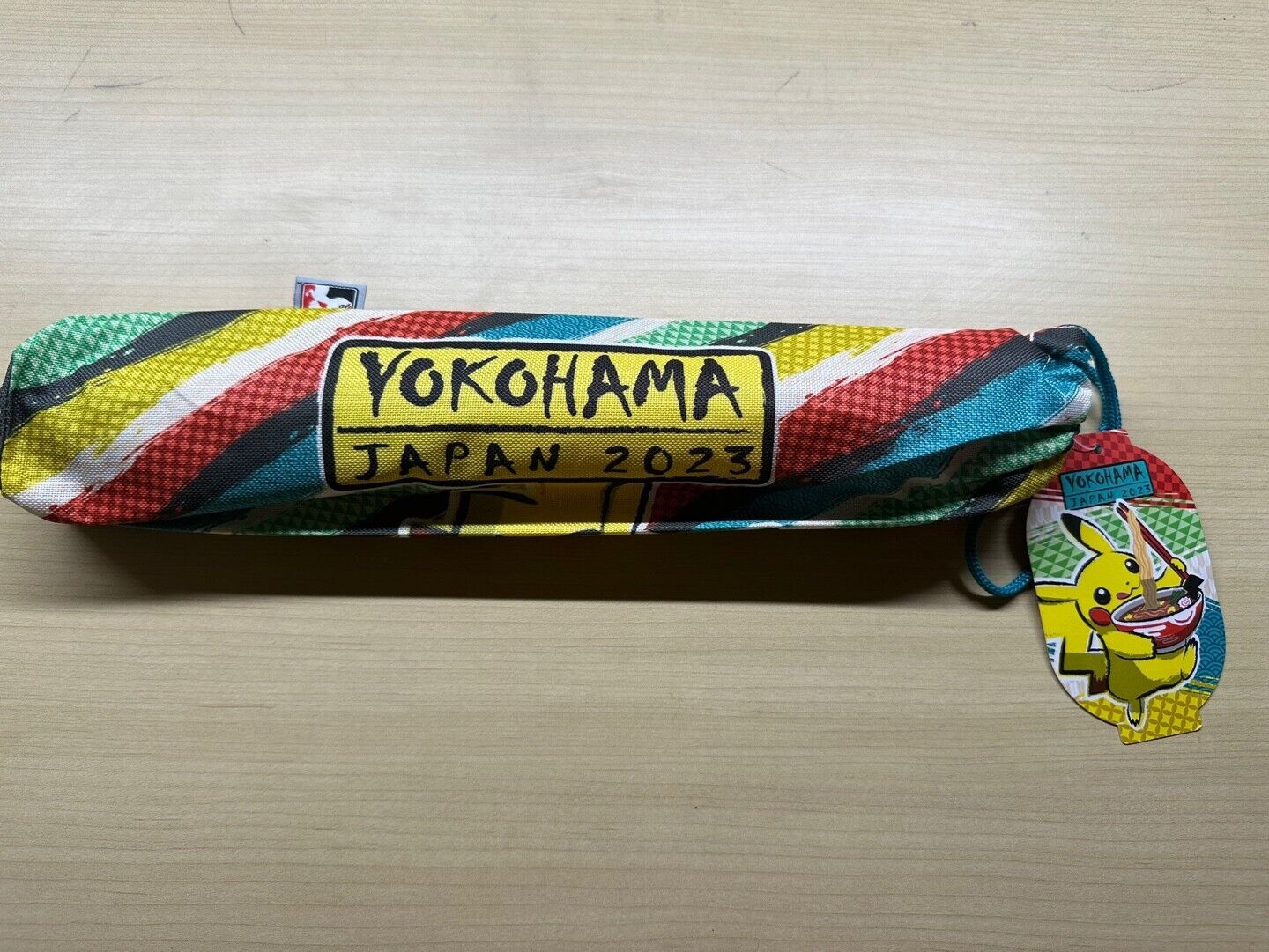 Rubber Playmat Pikachu & BagPokemon Card WCS 2023 Yokohama Exclusive