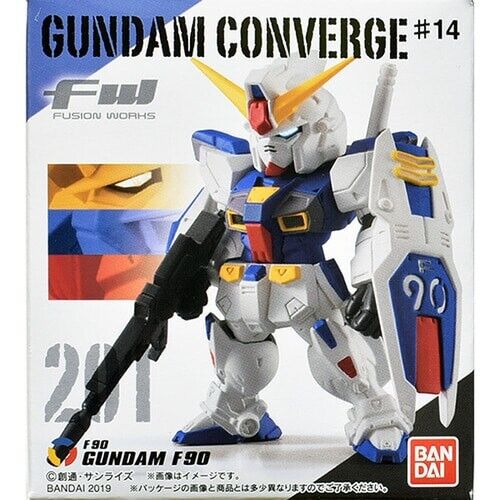 FW GUNDAM CONVERGE #14 No. 201 F90 Gundam F90 Figure BANDAI #14 NEW Fast ship