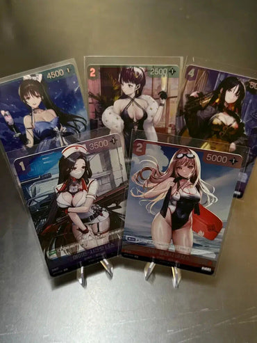 Rapi Dolla Diesel Maiden Moran HOLO BT01 Nivel Arena Nikke Promo Full Set KOREAN