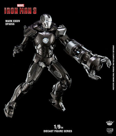KING ARTS DFS056 Iron Man 3 1:9 mark 34 die-cast in stock fast shipping