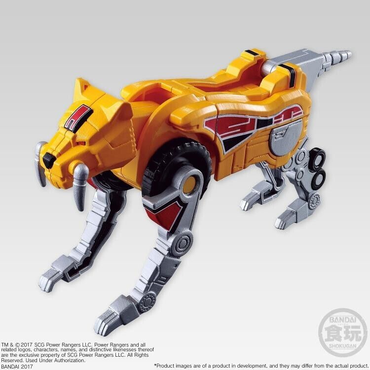 Megazord scale model kit Bandai Super Mini PLA Mighty Morphin Power Rangers