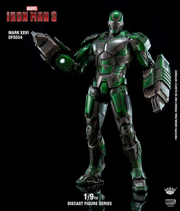 KING ARTS :DFS034 Gamma Iron Man MK26 Makr26 1/9 Scale Action Figure die-cast