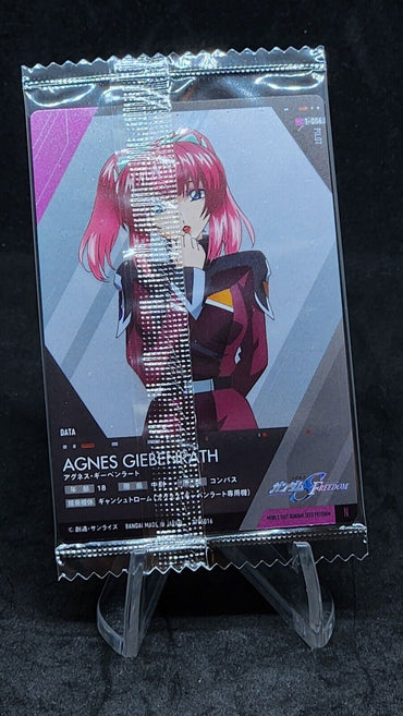 Mobile Suit Gundam Seed Freedom Agnes Giebenrath 1-06 N Card 2024 Wafer Sealed