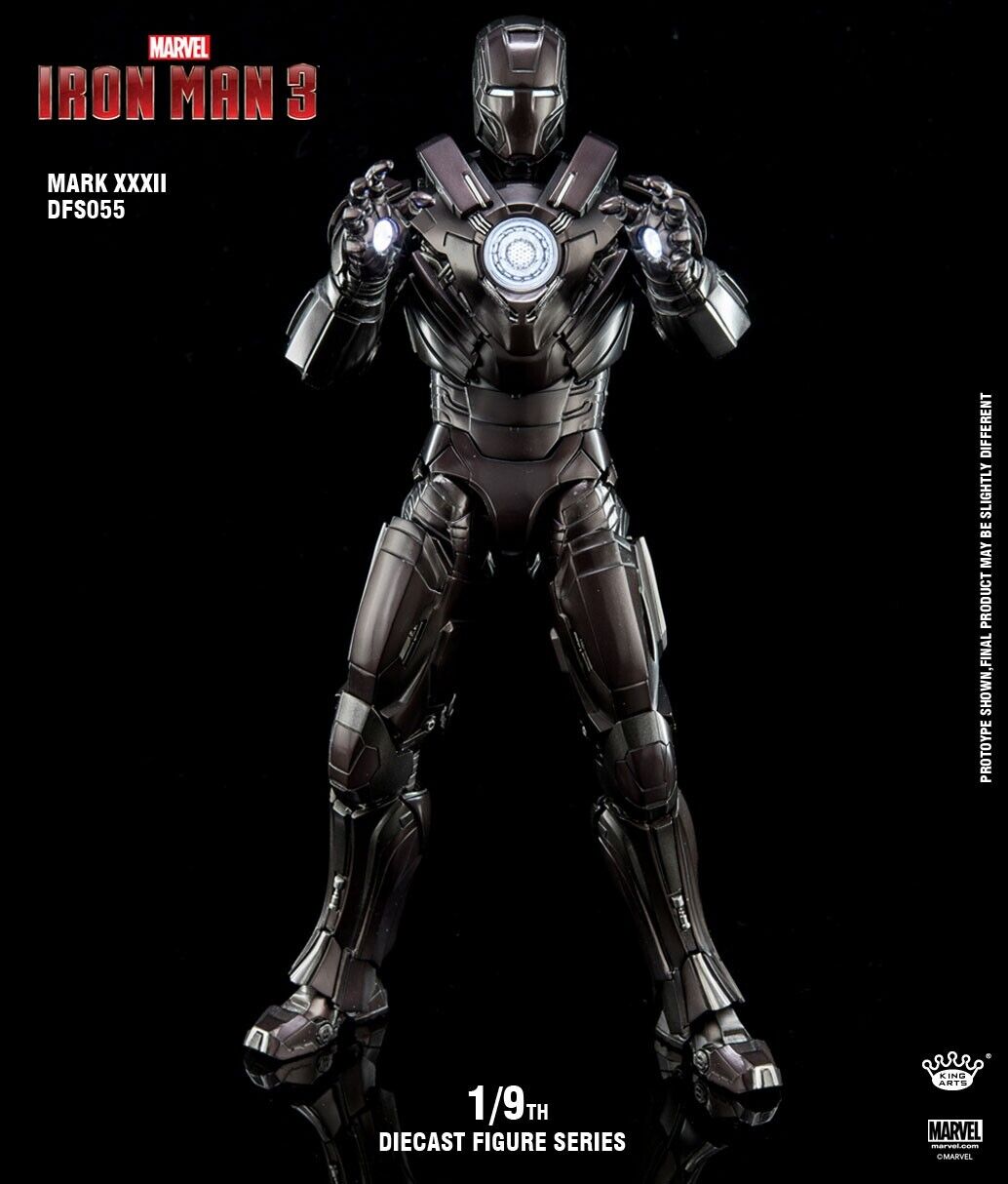 KING ARTS: DFS066 Iron Man 3 1:9 MK32 ROMEO Enchanced RT