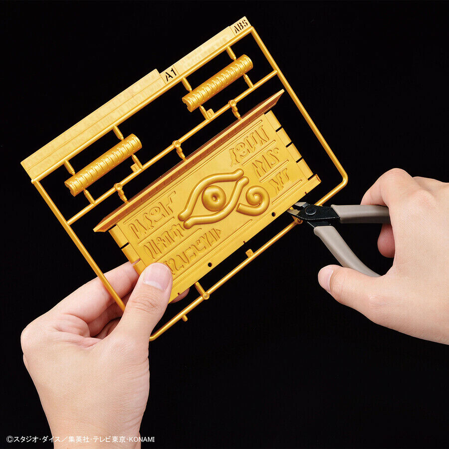 Bandai Yu-gi-oh! ULTIMAGEAR Gold Sarcophagus for Millennium Puzzle model kit f/s