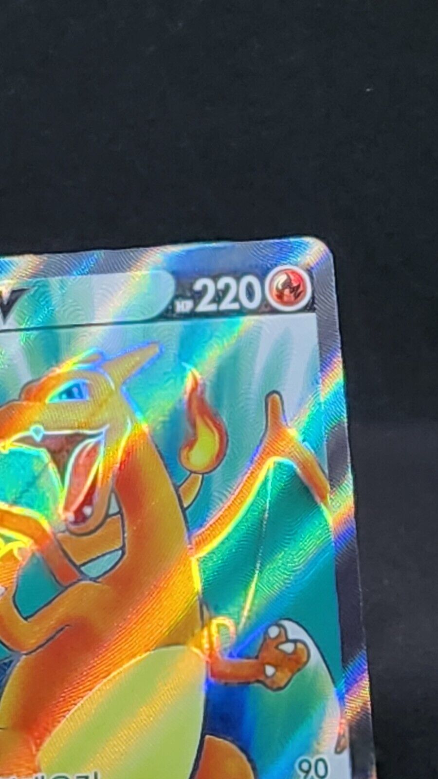 Charizard V Super Rare (SR) 102/100 Pokemon Car S9 Star birth Korean Excellent
