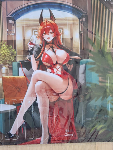 Redhood Nonsense Red Nikke Playmat Korea exclusive Authentic