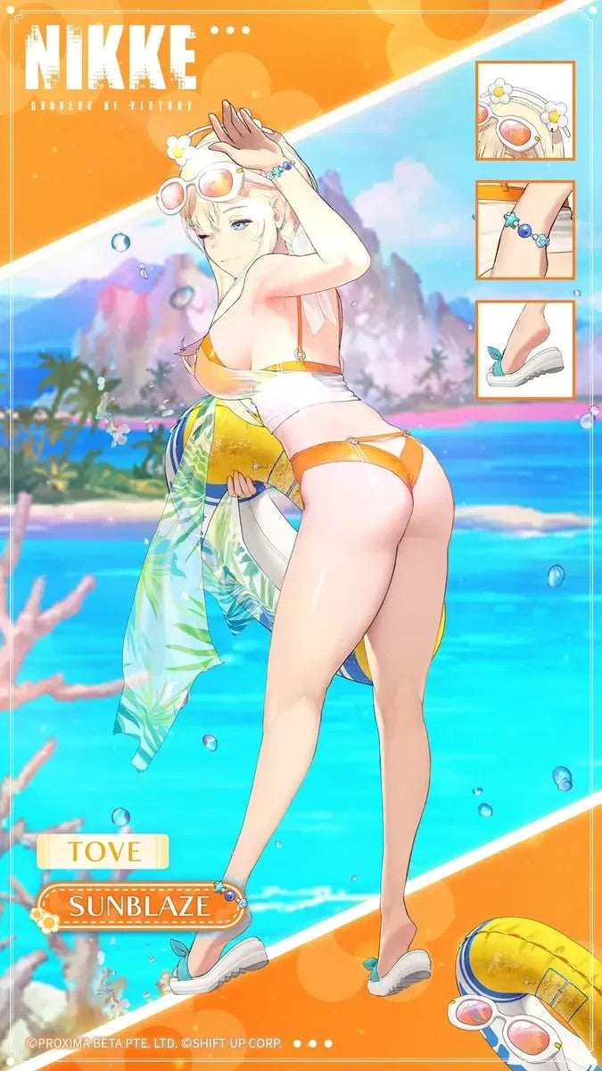 Nivel Arena Tove Sun Blaze SPR SB01-019 Sign Holo Korean