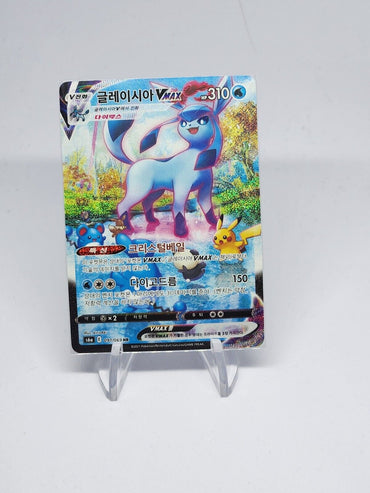 Glaceon VMAX HR Alt Art 091/069 s6a eevee Heroes Korean Excellent