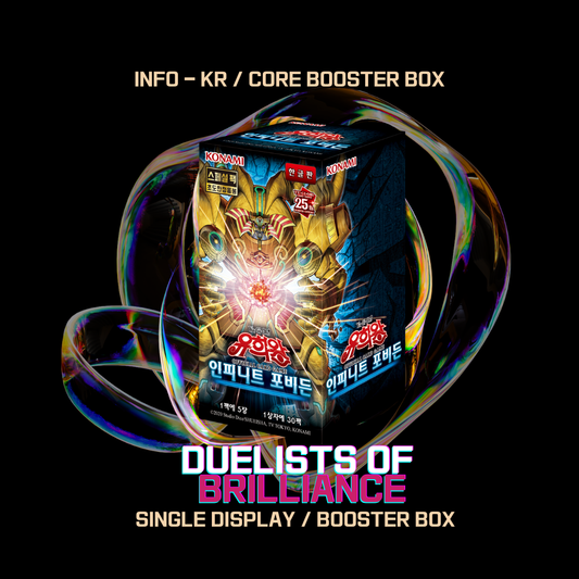 INFO-KR The Infinite Forbidden Booster Box 1st Edition Factory Sealed with Special Pack Korean