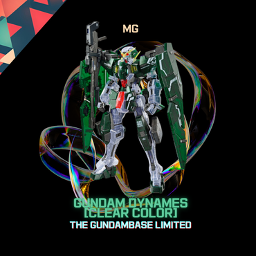 MG 1/100 The Gundam Base Limited Gundam Dynames [Clear Color]