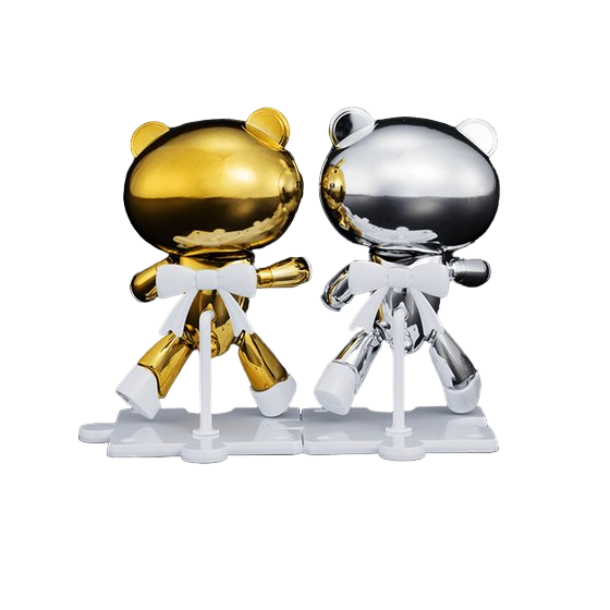 HG 1/144 The GUNDAMBASE LIMITED  Petit'gguy Gold Top & Sliver Sparkle set