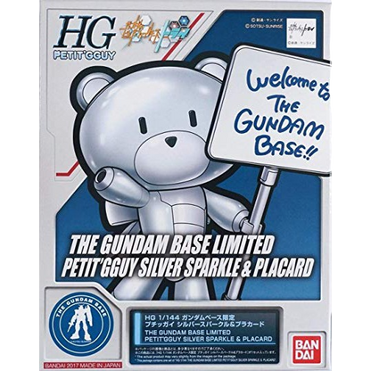HG 1/144 The GUNDAMBASE LIMITED  Petit'gguy Gold Top & Sliver Sparkle set