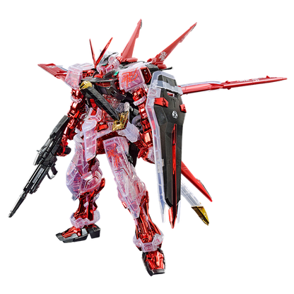 MG 1/100 Astray Red Frame Flight Unit Plated Frame Clear Color The Gundam Base Limited