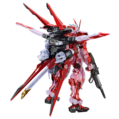 MG 1/100 Astray Red Frame Flight Unit Plated Frame Clear Color The Gundam Base Limited