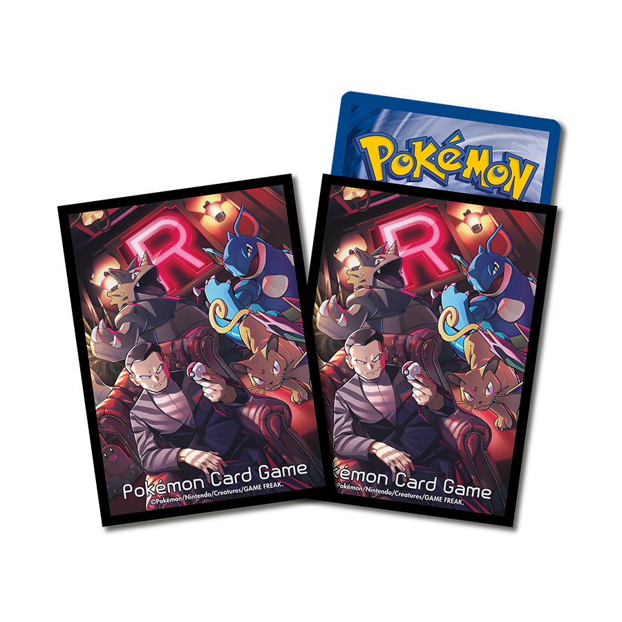 GIOVANNI PERSIAN BOSS'S ORDERS Pokemon Card game Sleeves Pokemon Korea Exclusive 64 sleeves