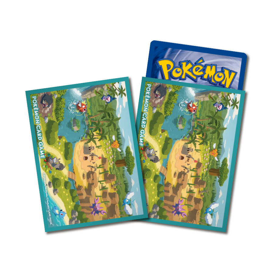 Conneting World Pokemon Card game Sleeves Pokemon Korea Exclusive 64 sleeves