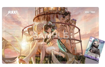 NIKKE Playmat Set + Privaty Promo BT08-044 P Illusta Fes 13 Exclusive