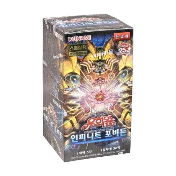 INFO-KR The Infinite Forbidden Booster Box 1st Edition Factory Sealed with Special Pack Korean