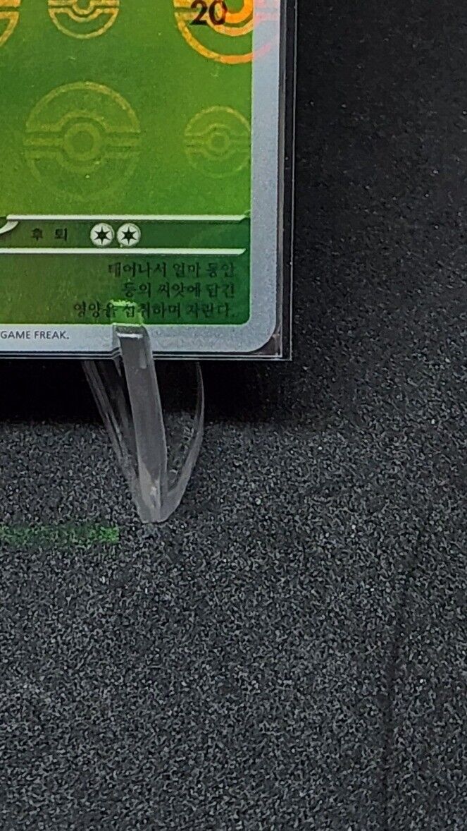 Bulbasaur 001/165 Reverse Holo Pokeball Holo Pokemon 151 Korean