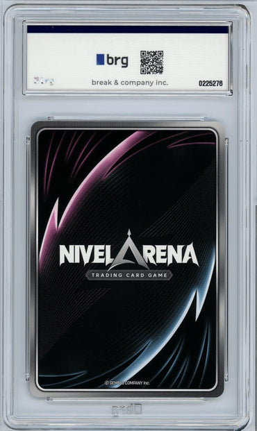 Nikke TCG Rupee Winter Shopper SPR BT01-040 Korean BRG 9 Graded Mint Card