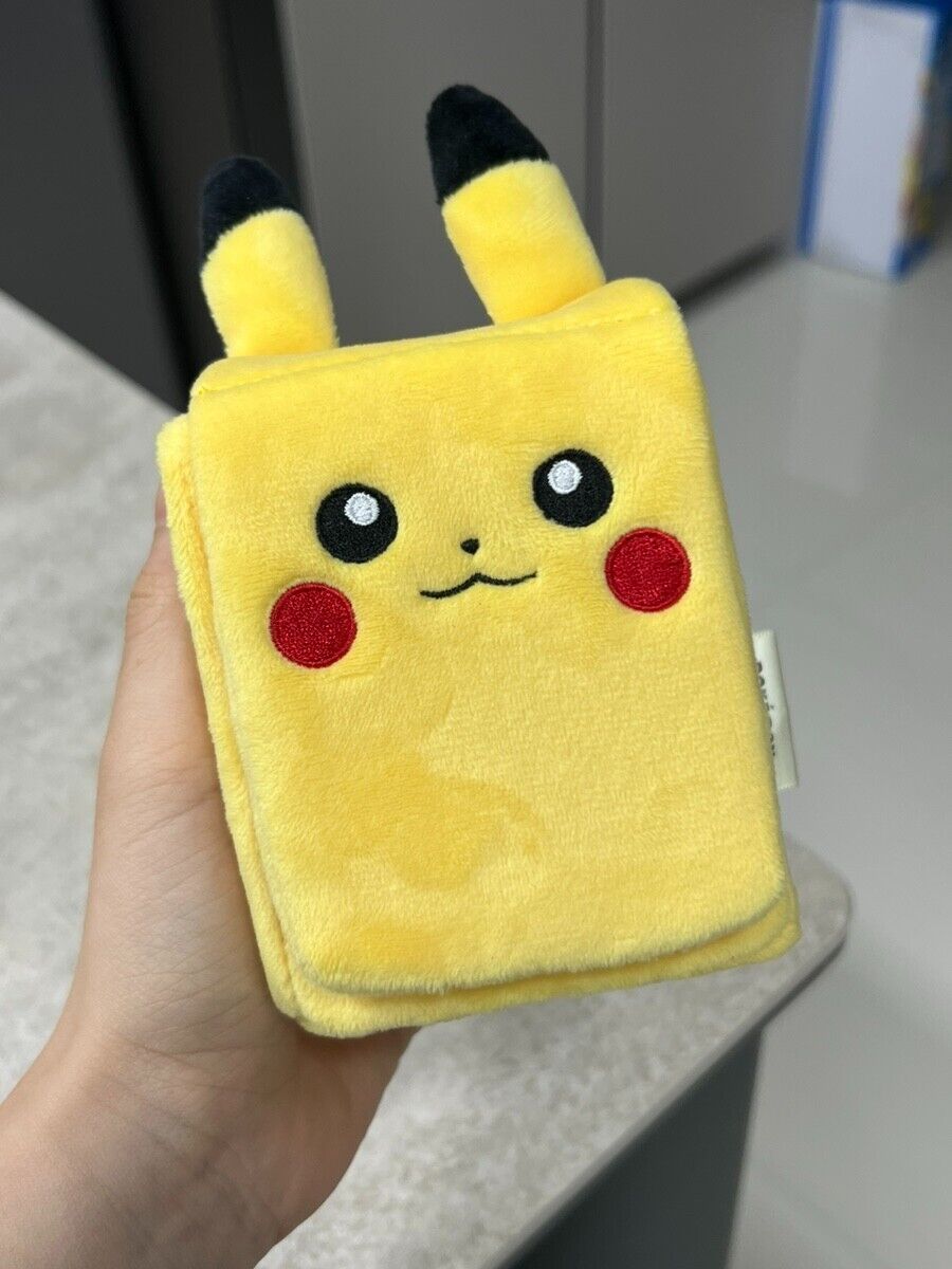 Pikachu Plush Deck Case Pokemon Card Scarlet & Violet Sealed in Stock FASTSHIP