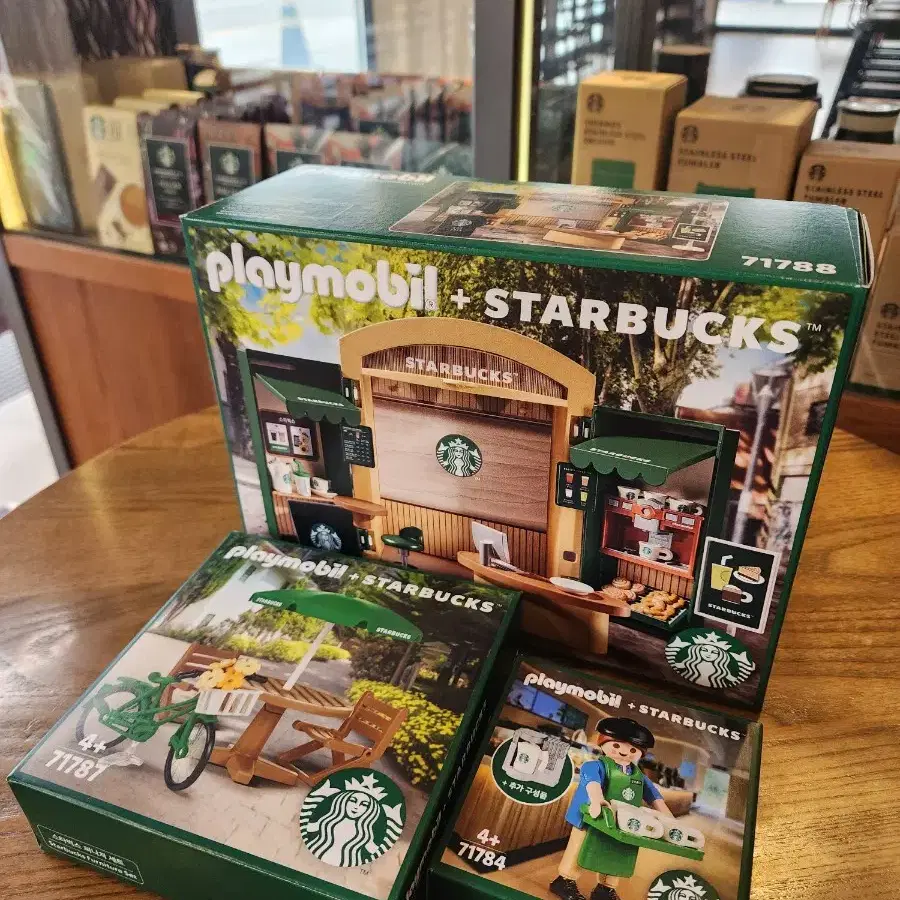 Starbucks Korea Exclusive 2024 Playmobil figures special edition