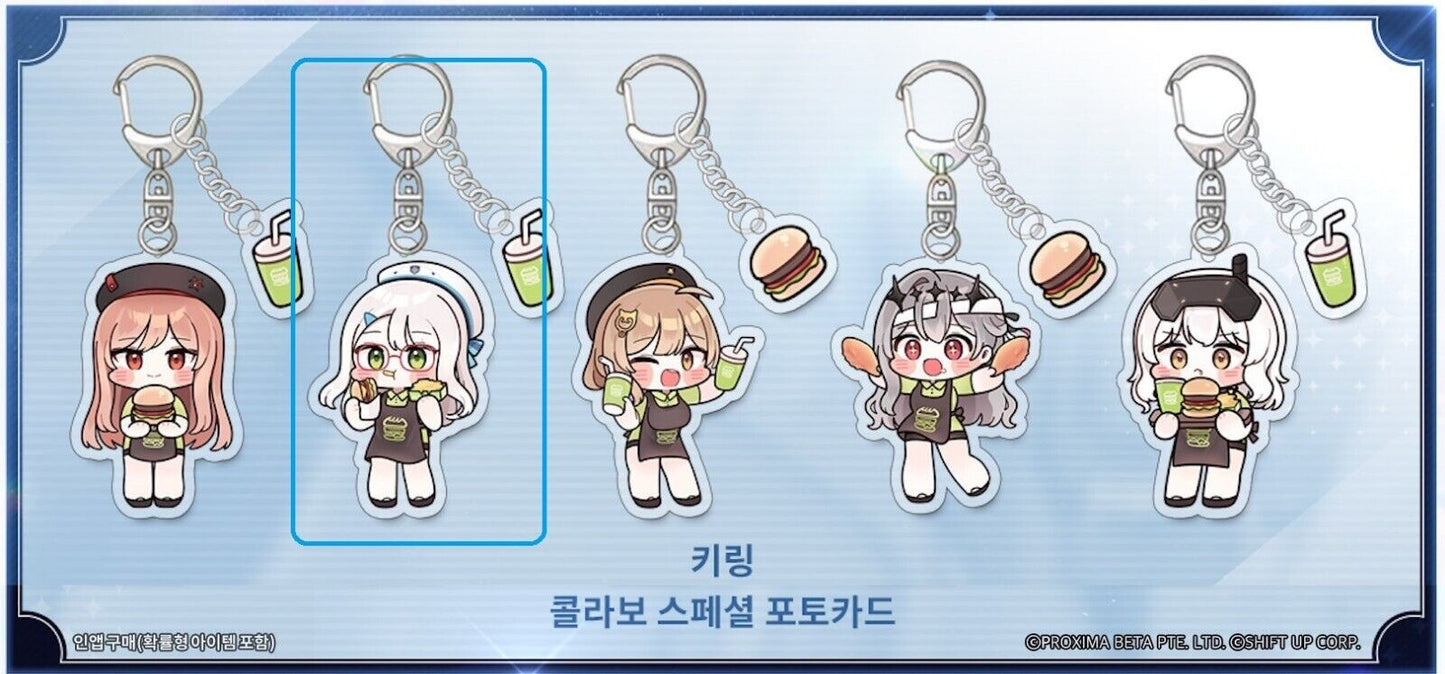 Nikke: Goddess of Victory Frank Burger Collaboration Korea Exclusive Redeem code