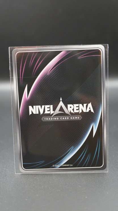 Nikke Nivel Arena BT01-018 Noir Black Cat SR Full Art Holo Korean SB01 Ver