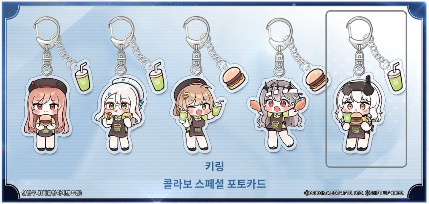 Nikke: Goddess of Victory Frank Burger Collaboration Korea Exclusive Redeem code