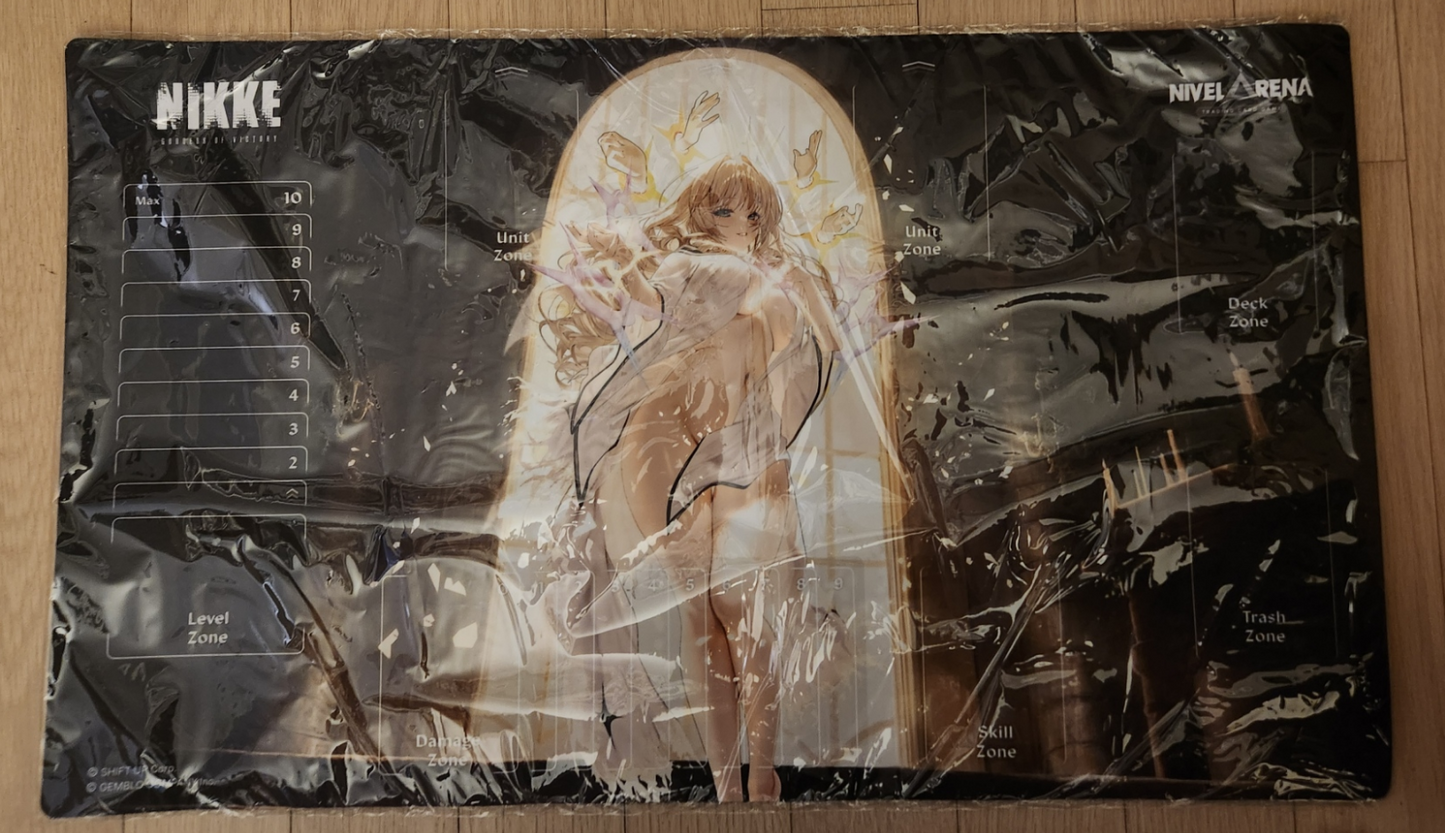 Crown naked king Playmat Korea exclusive alt art  Nivel Arena Nikke