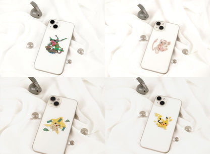 Pokemon Sticker [Hanbok Edition] mother-of-pearl lacquerware sticker