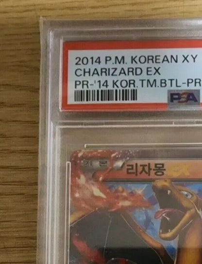 Team Battle Prize Promo Charizard 011/XY-P Pokemon Card Korean PSA 9 2014