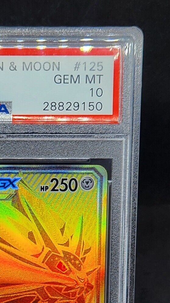 Solgaleo GX Full Art 125/114 UR sm4+ 2017 Pokemon Card Japanese PSA 10 GEM MT