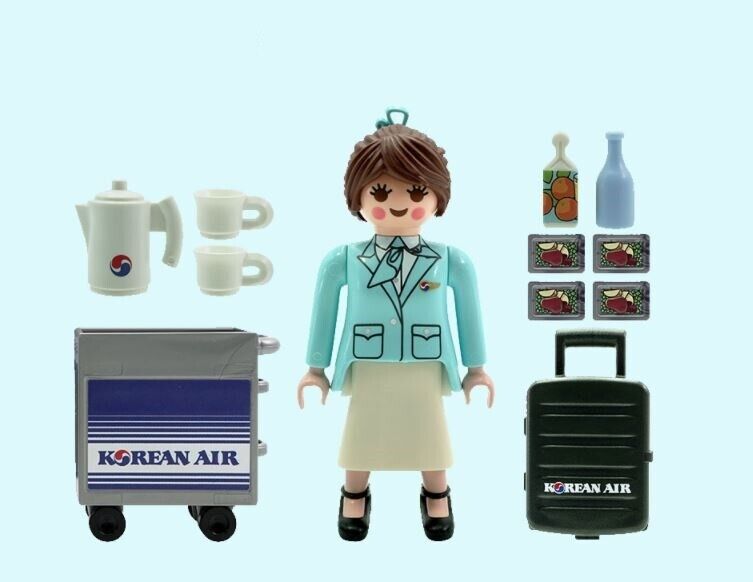 [Playmobil] Playmobil Korean Air Exclusive edition Flight Attendant 4-99 71018