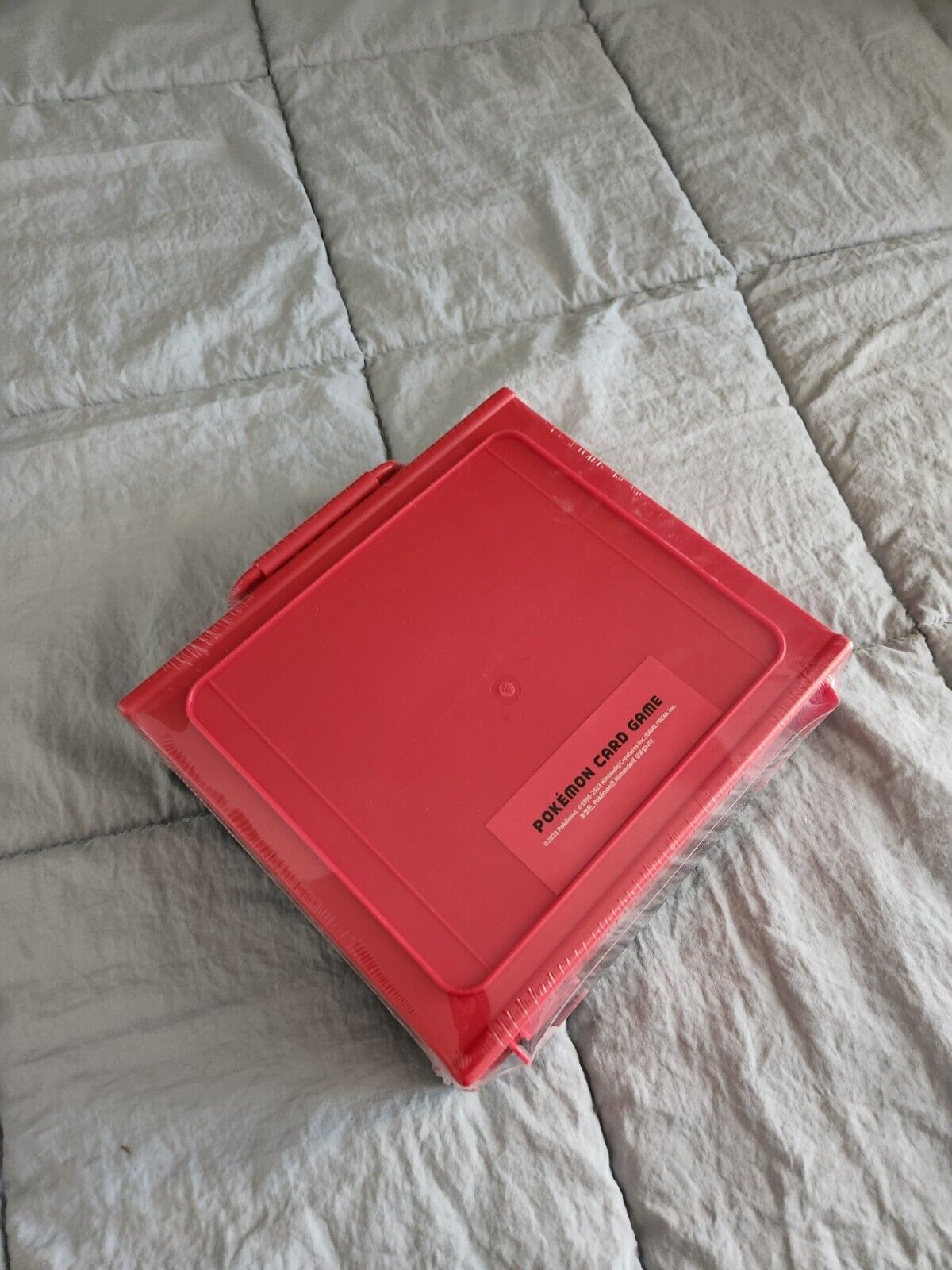 Pokemon Card Game Carrying Case Zamazenta Zacian  2022 Korean League Exclusive