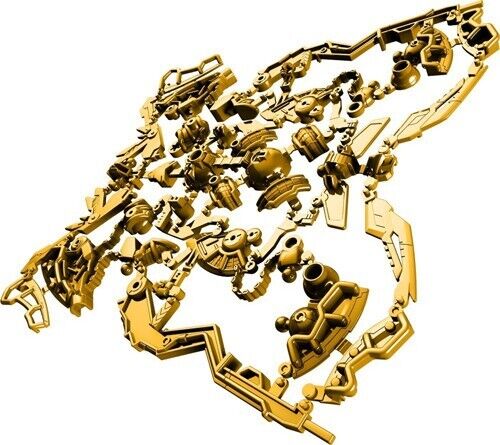 BANDAI FRAMEROBO Gaia Frame Chimera Form Color