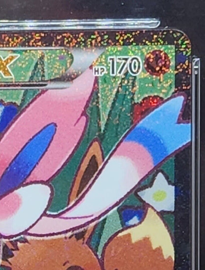 Sylveon EX 026/032 RR Holo Card Pokemon Korean CP3 Pokekyun Collection Graded 9