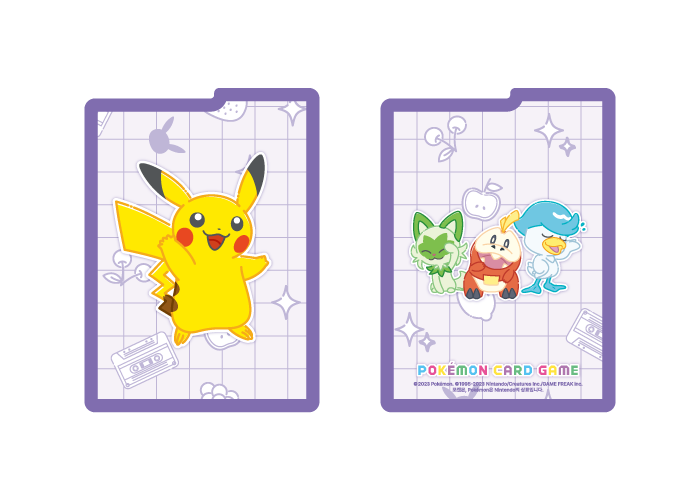 Pokemon COLORFUL Deck case NEW Pokemon Card game  official Scarlet & Violet