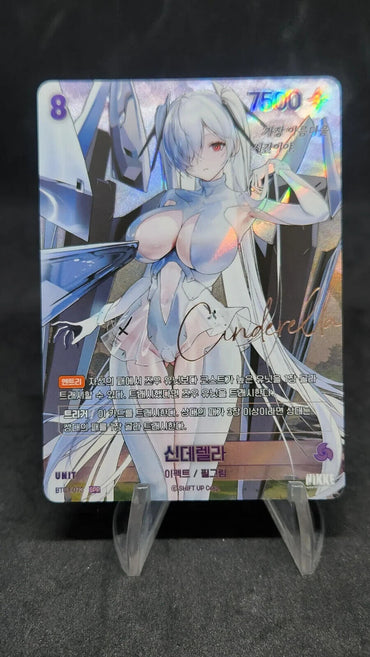 Cinderella BT01-073  SPR Signature Card Nivel Arena Nikke Korean Version EX-NM