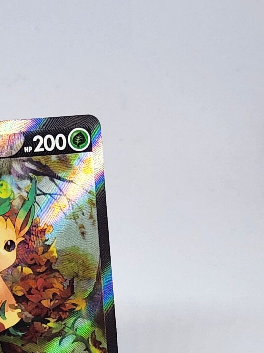 Leafeon V Alt Art s6a Eevee Heroes Korean lightly played
