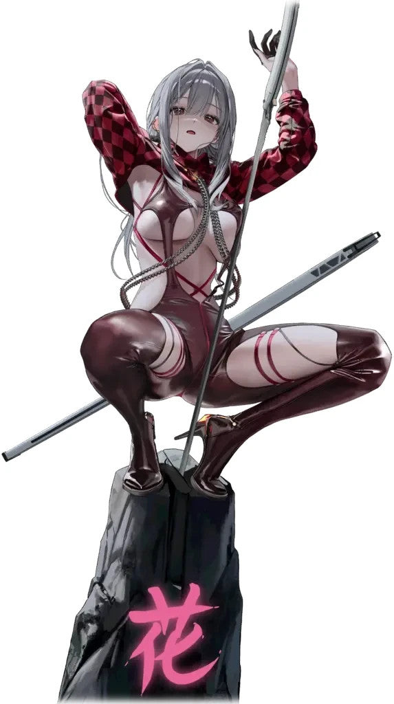 Nikke Goddess of Victory Scarlet Racer's High SB01-008 UR Pilgrim Holo KR NM